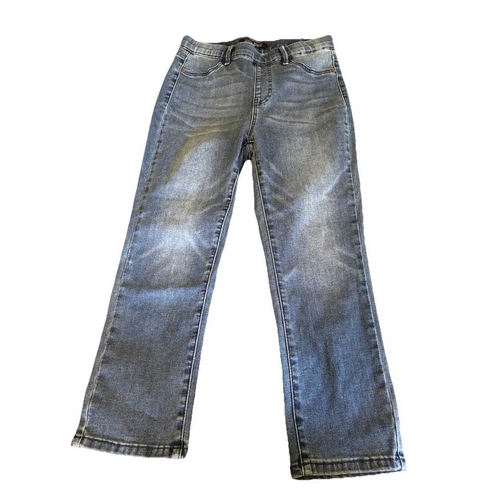Judy Blue Jeans Pull On Skinny Fit Capri Elastic Waist JB78111 Women's Size 5/27
